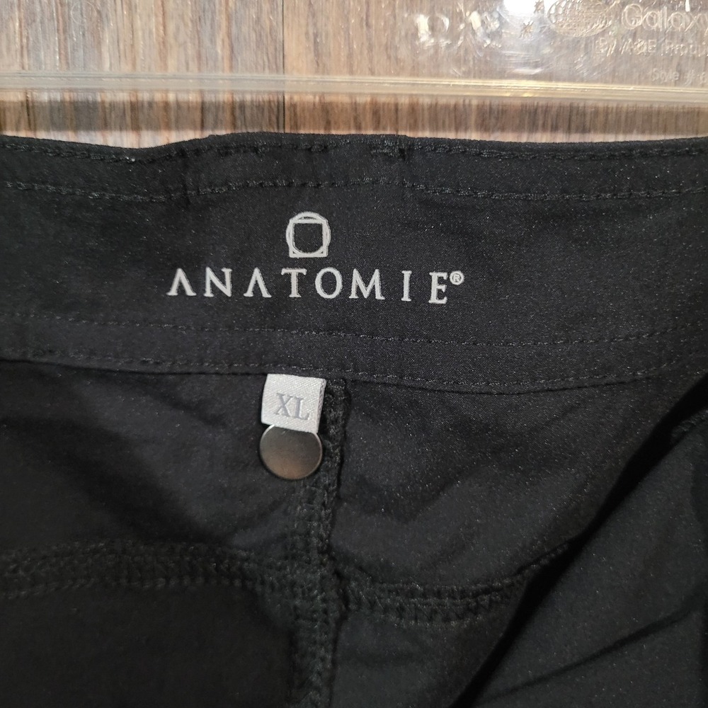 Anatomie Skyler Travel Pant XL x 31 Black Slim Fit Lightweight UV Protection - Picture 13 of 15